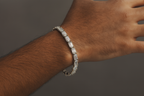 Classic Emerald Cut Diamond Bracelet