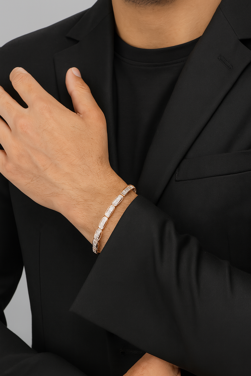 The Baguette Cut Brilliance Bracelet