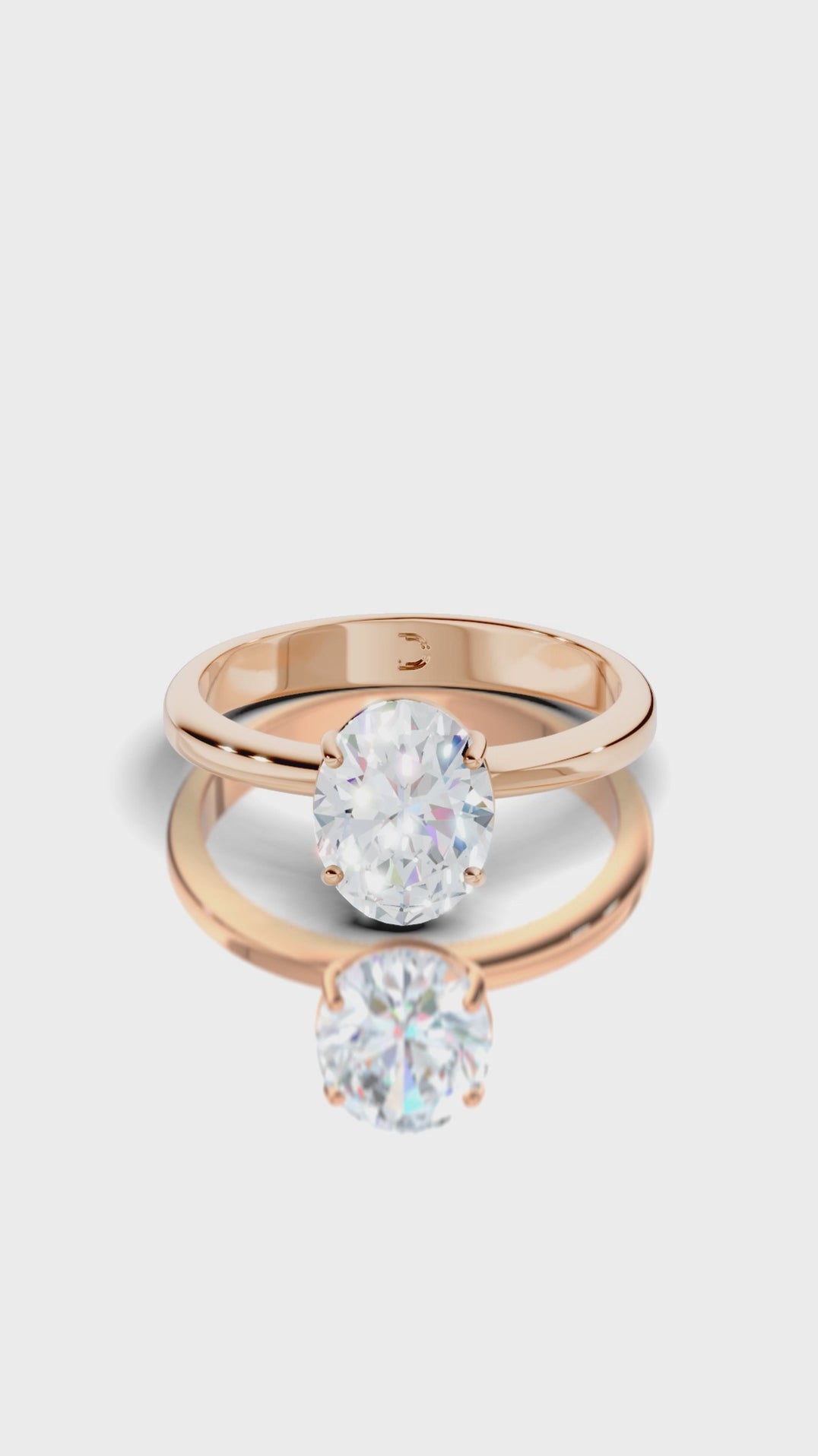 1.50ct Brilliant Oval Cut Diamond Solitaire Ring