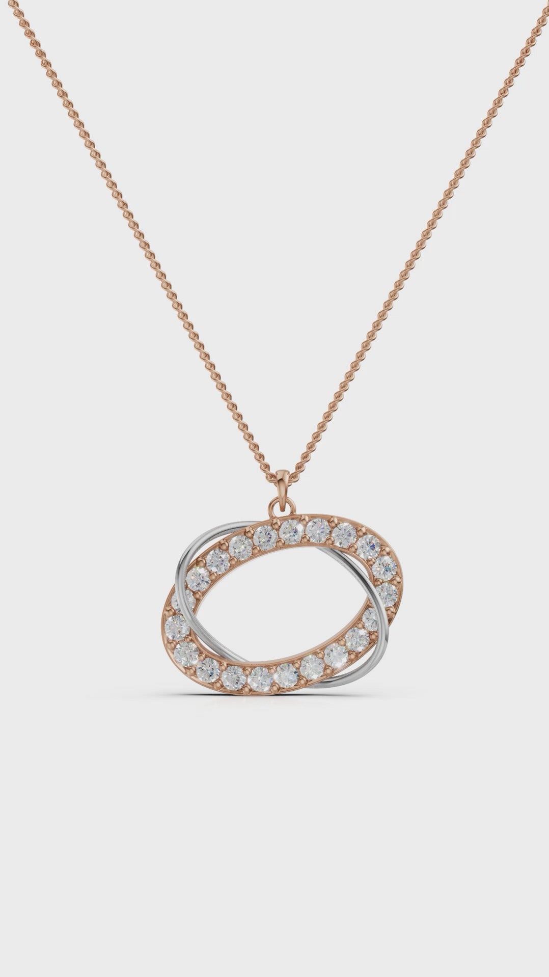 Celestial Orbit Diamond Pendant