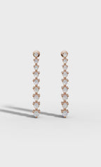 Brilliant Round Diamond Danglers