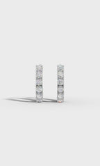 Brilliant Cut Diamond Huggie Hoops