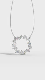 Celestial Orbit Diamond Pendant
