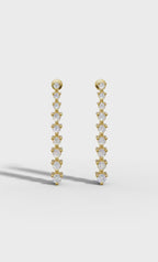 Brilliant Round Diamond Danglers
