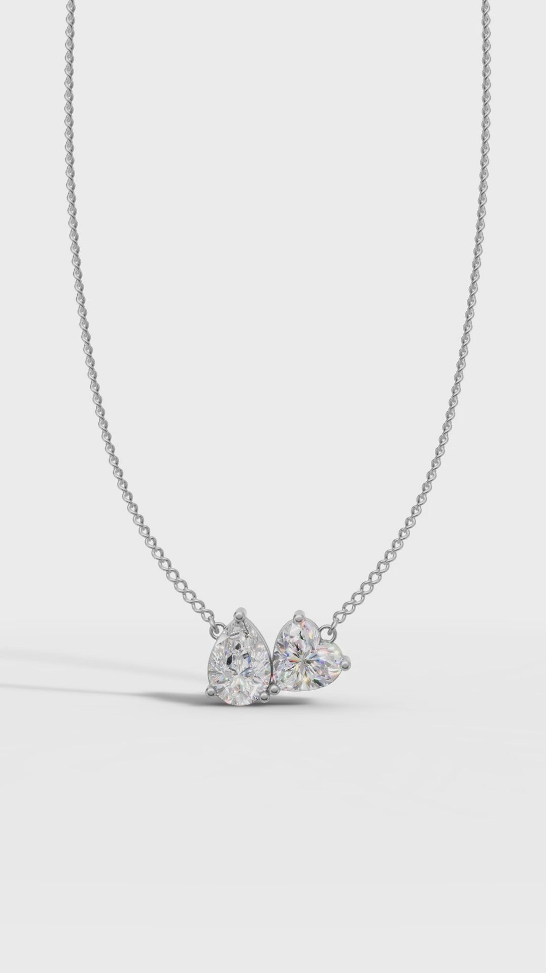 Soulmate Heart And Pear Pendant