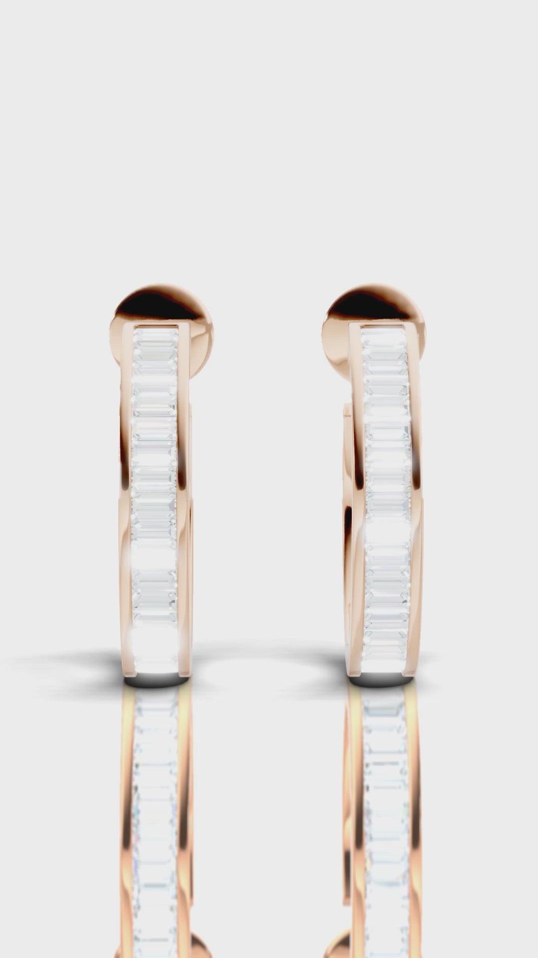 Bagutte Hoops Mens Earring