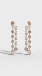 Waterfall Diamond Drop Earrings