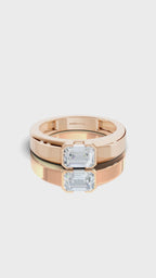 Lumora Emerald Men's Ring