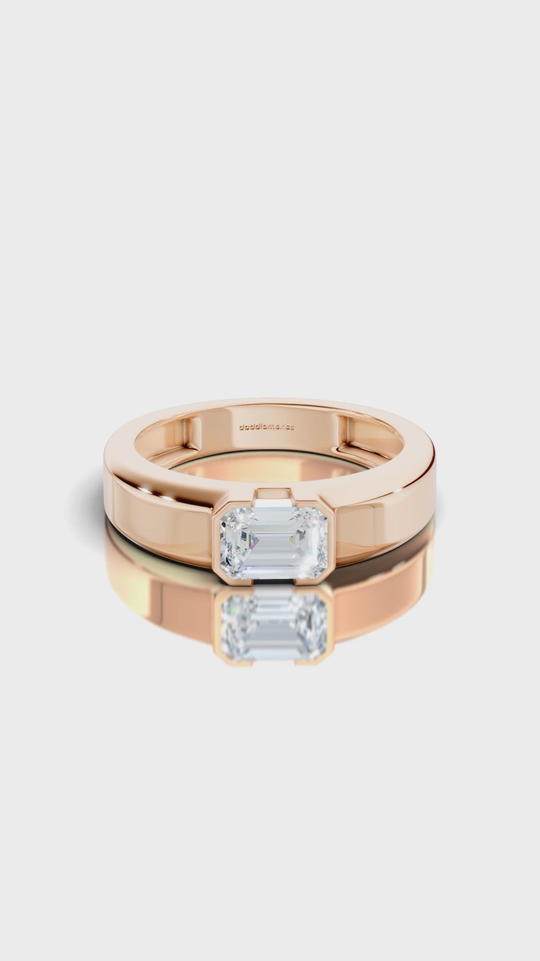 Lumora Emerald Men's Ring