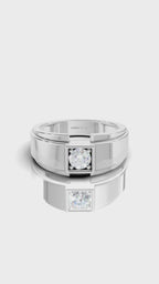 Citadel Round Men's Ring