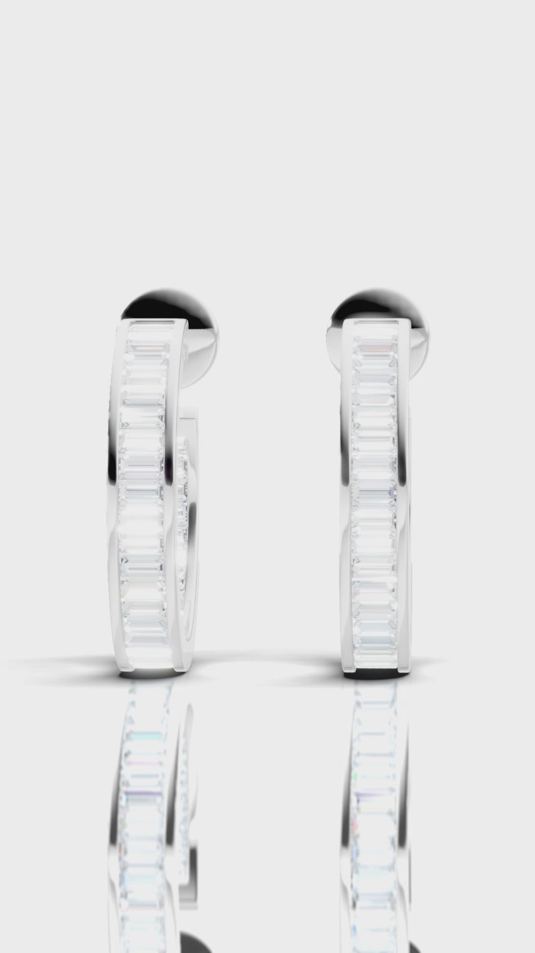 Bagutte Hoops Mens Earring