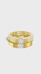 Pinnade Princess Men's Ring