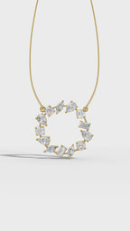 Celestial Orbit Diamond Pendant