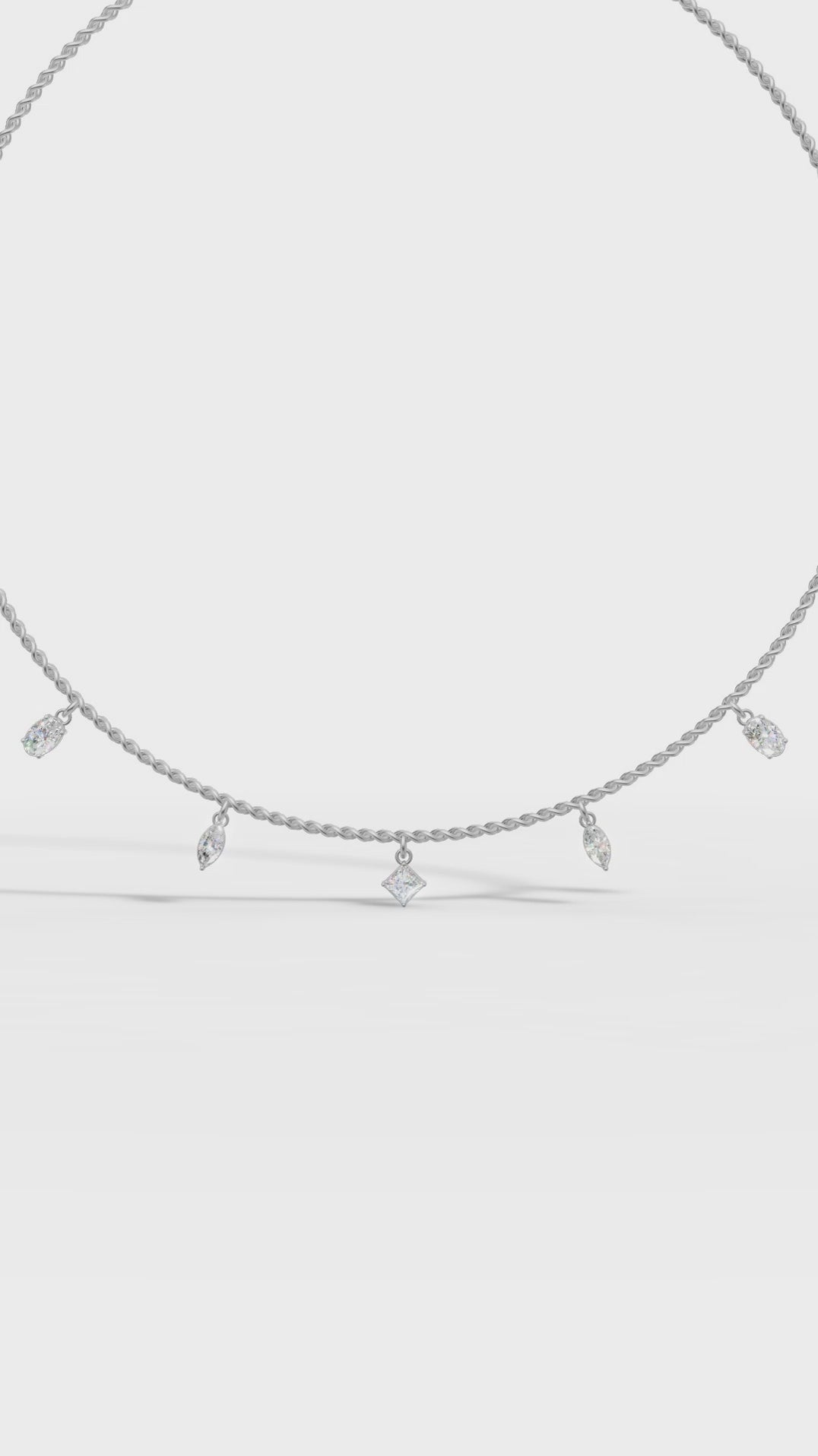 Dazzling constellation diamonds charm PWPE-20