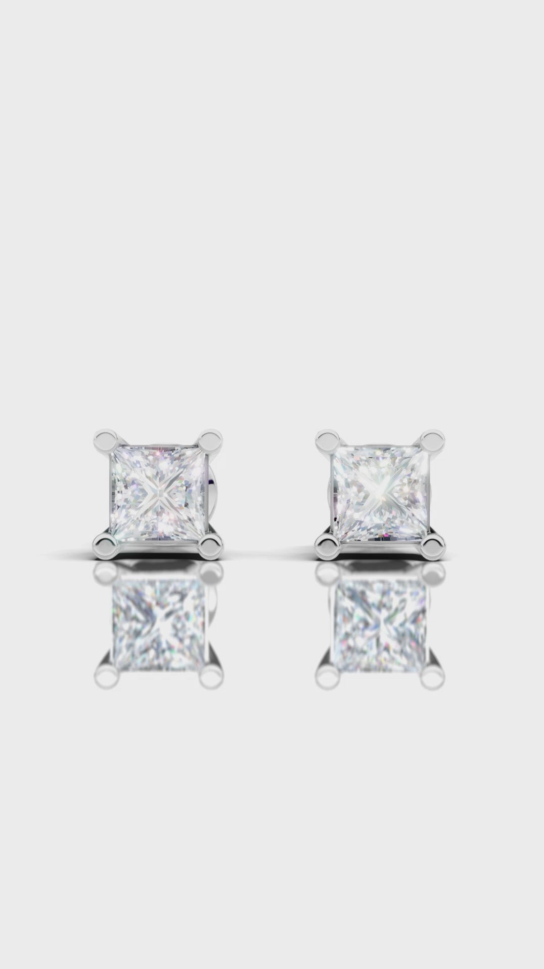 Attract Stud Diamond Mens Earrings
