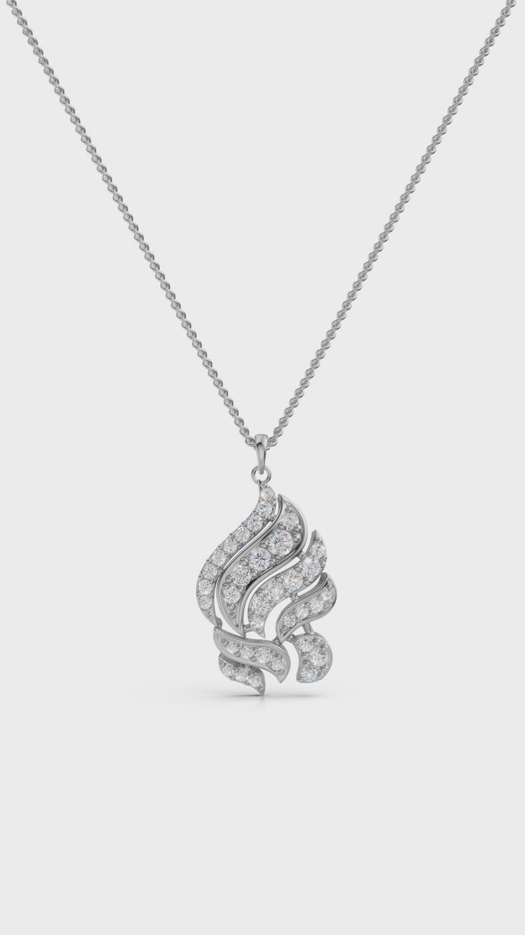 Aurora Fire Diamond Pendant
