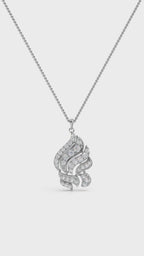 Aurora Fire Diamond Pendant
