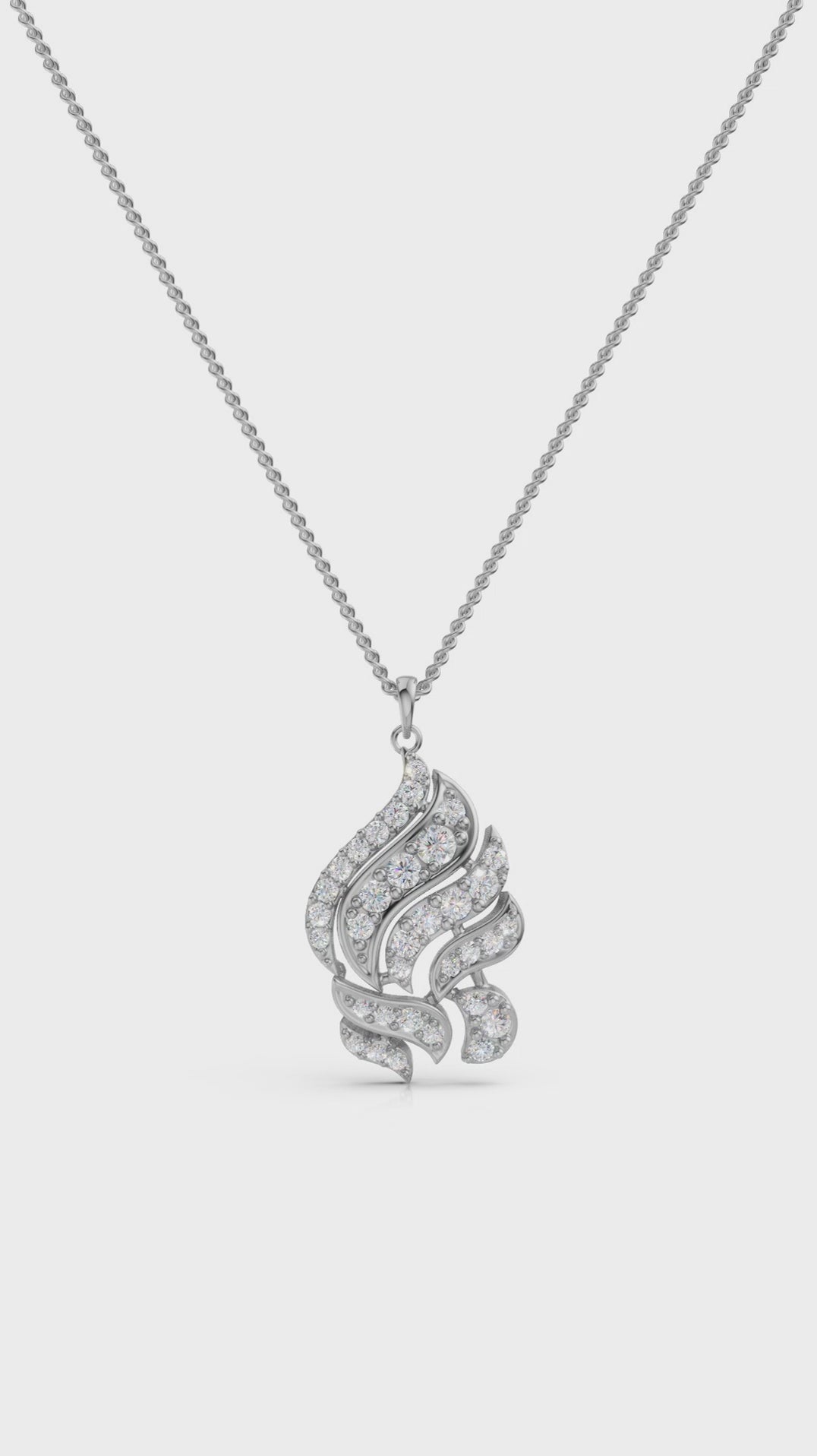 Aurora Fire Diamond Pendant