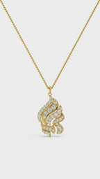 Aurora Fire Diamond Pendant