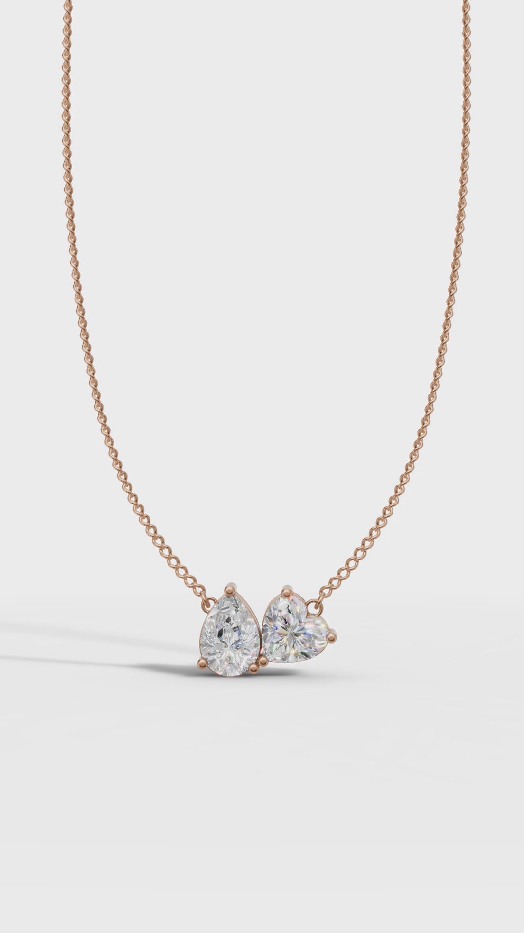 Soulmate Heart And Pear Pendant