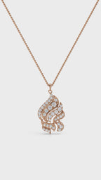 Aurora Fire Diamond Pendant