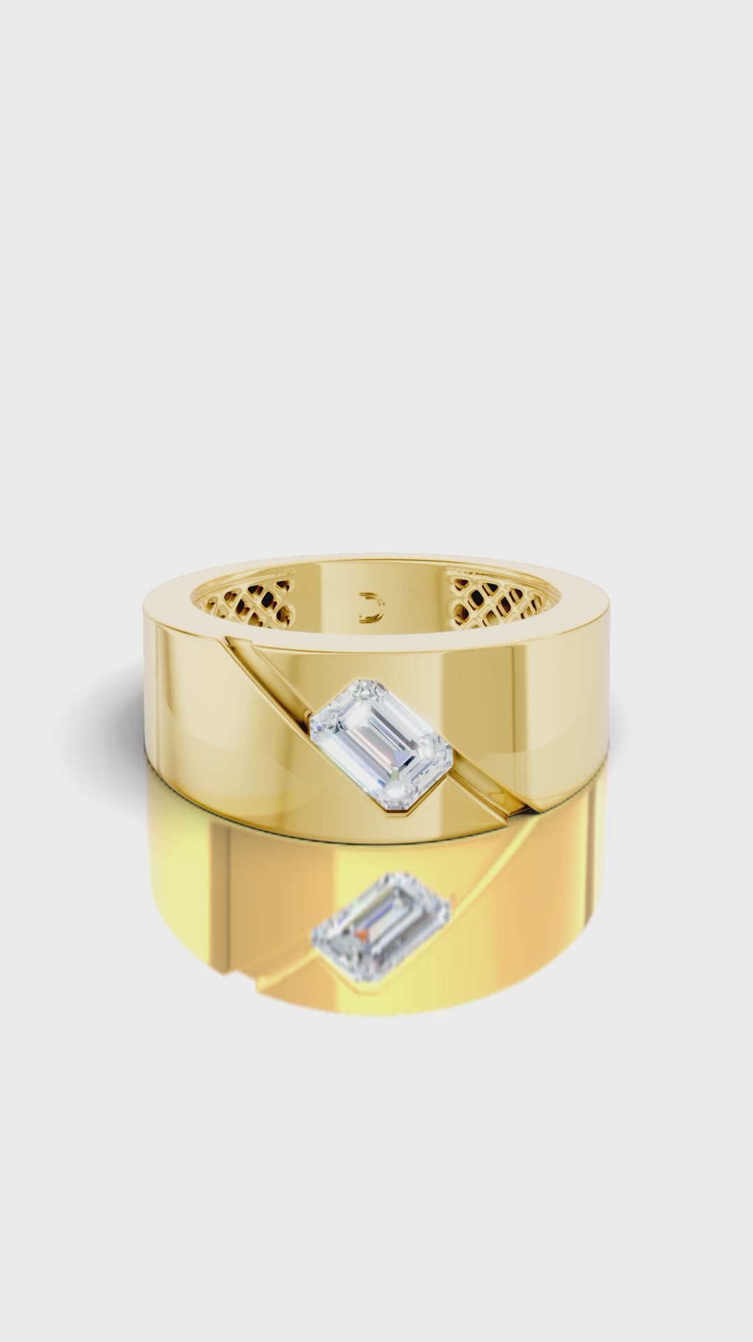 Solstice Emerald Men's Ring