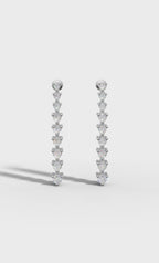 Brilliant Round Diamond Danglers