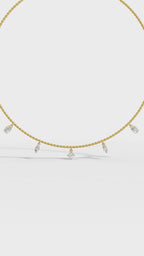 Dazzling constellation diamonds charm PWPE-20