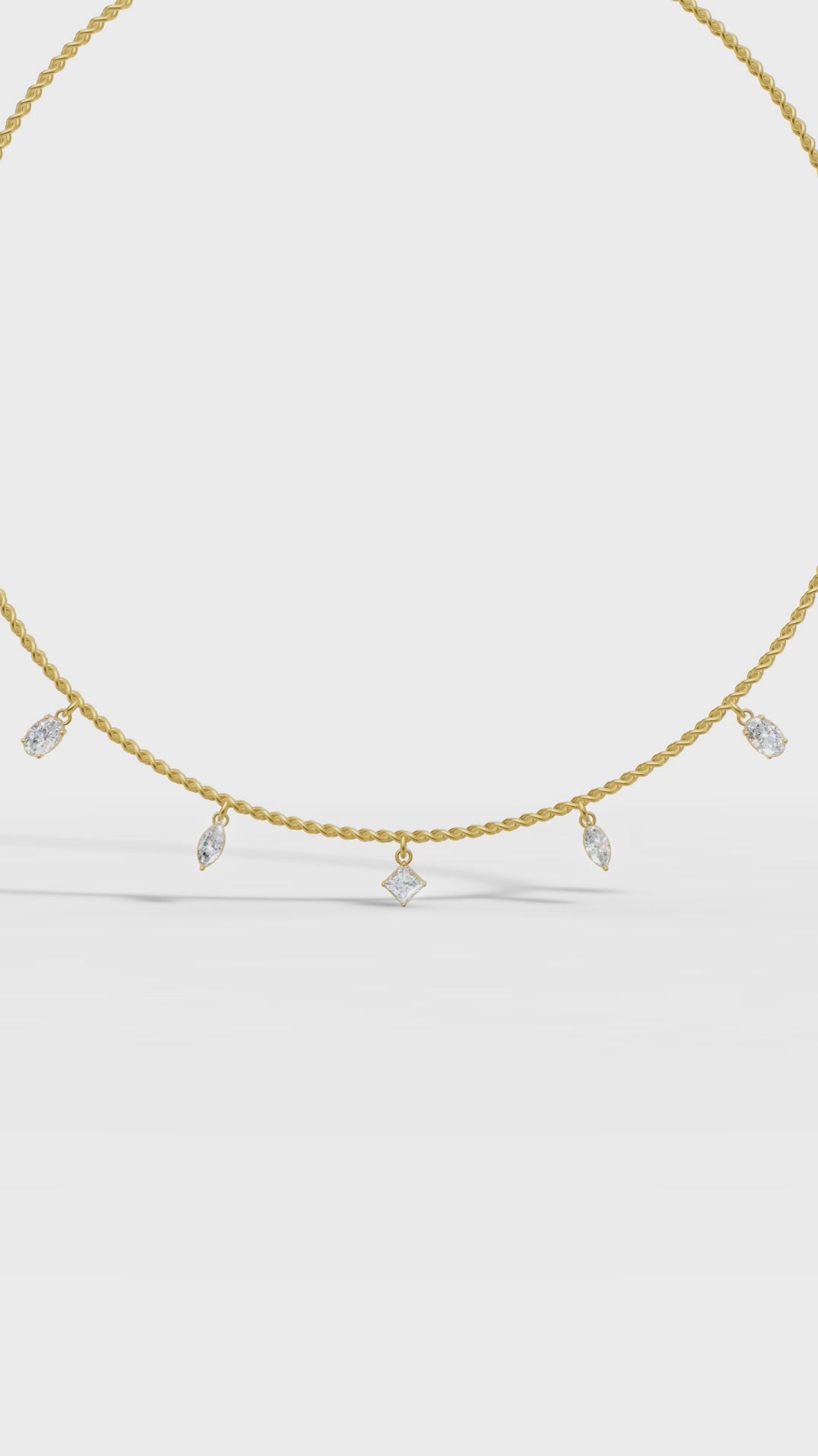Dazzling constellation diamonds charm PWPE-20