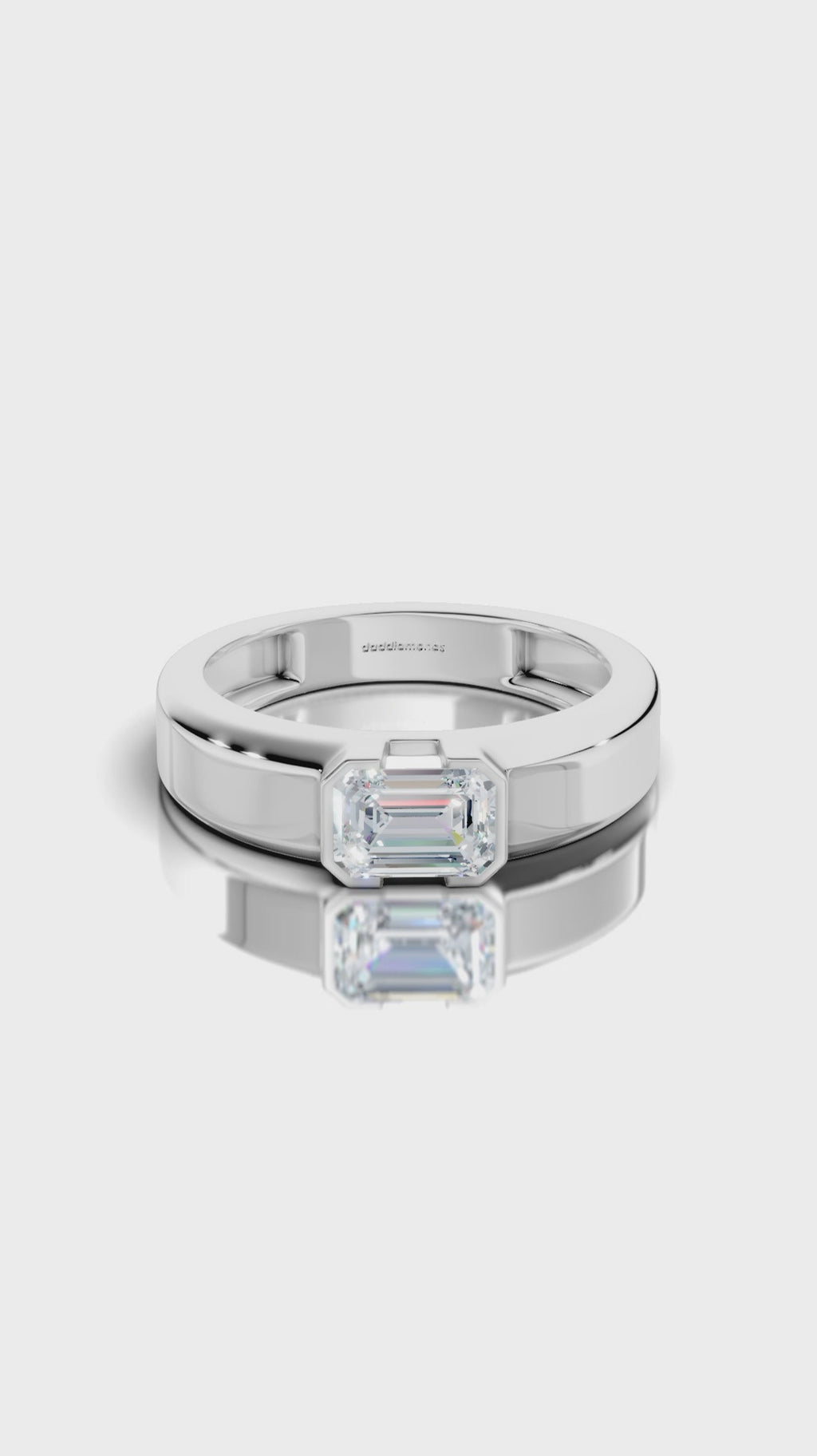 Lumora Emerald Men's Ring