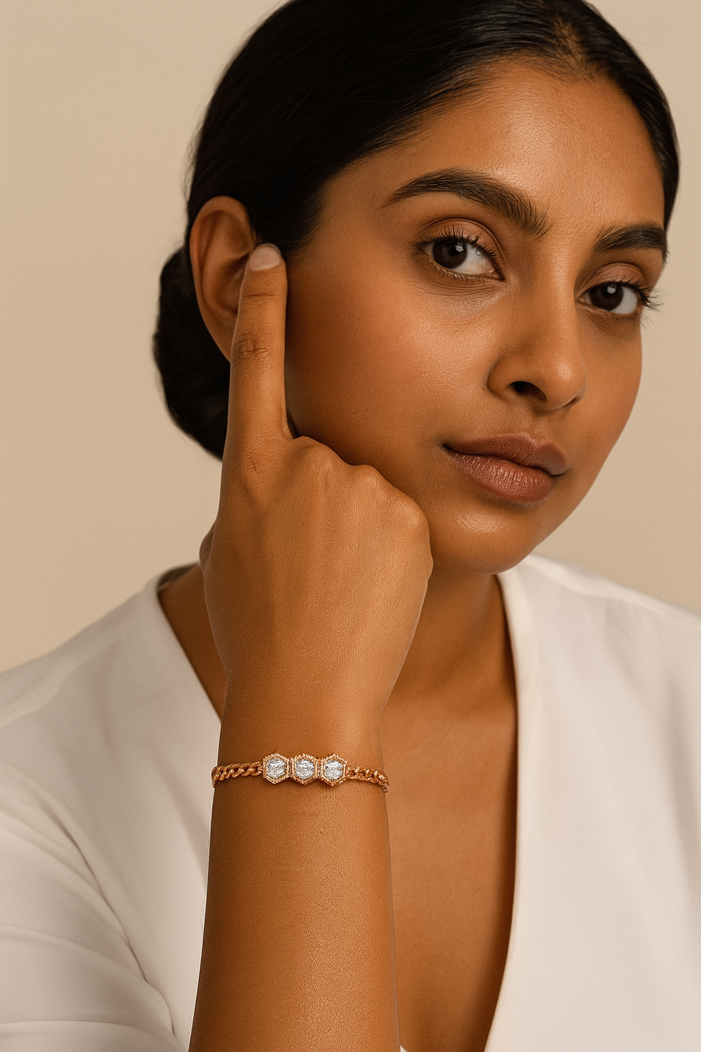 Dainty Diamond Bracelet
