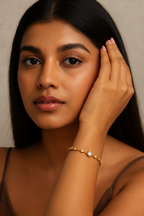 Elegant Round Cut Cubic Zirconia Tennis Bracelet