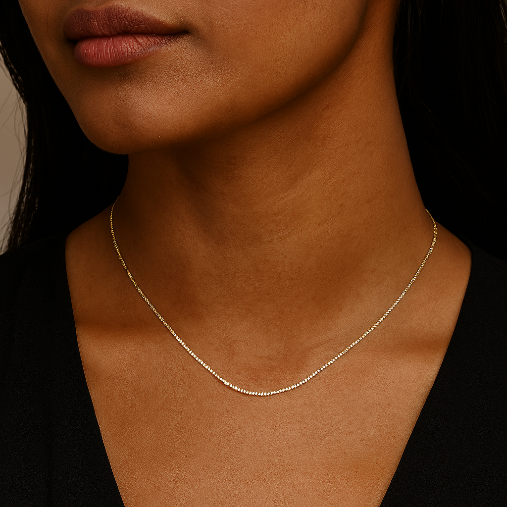 Dainty Diamond Charm