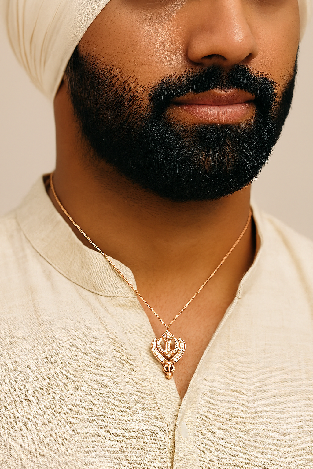 Spiritual SIKH Warrior Pendant
