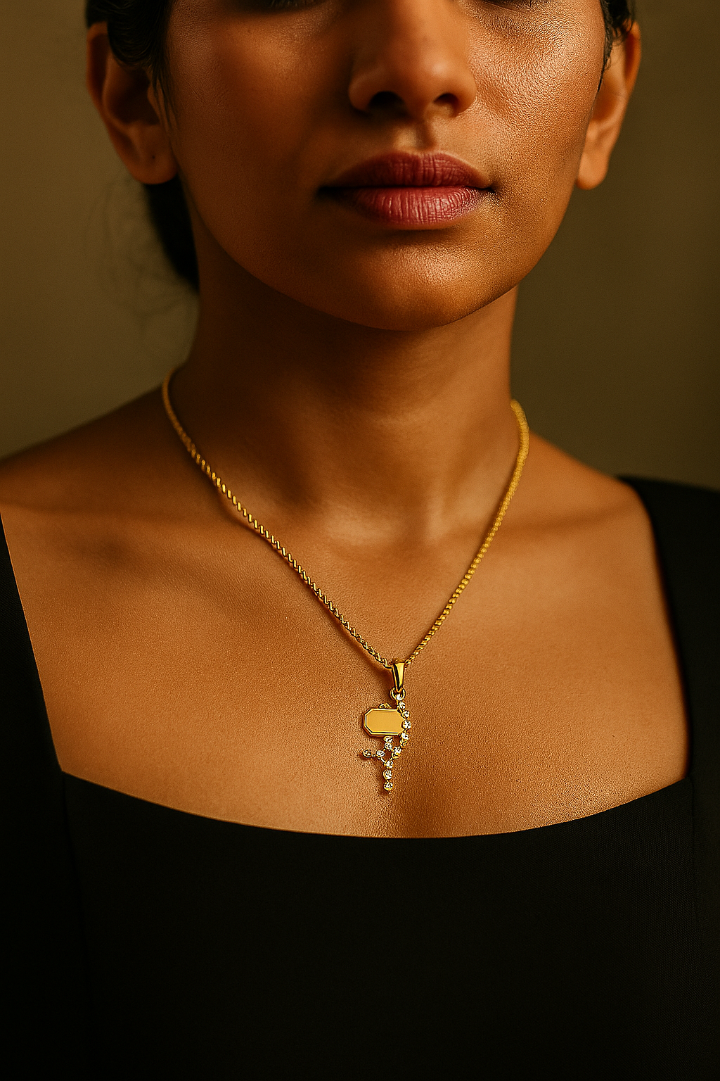 Single Station Key Pendant