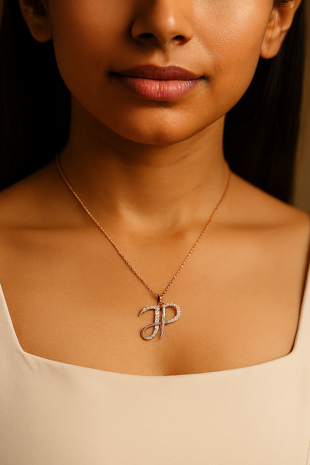JP Initial Pendant