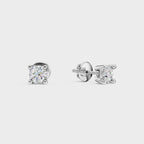0.10 Classic Round Solitaire Stud For men