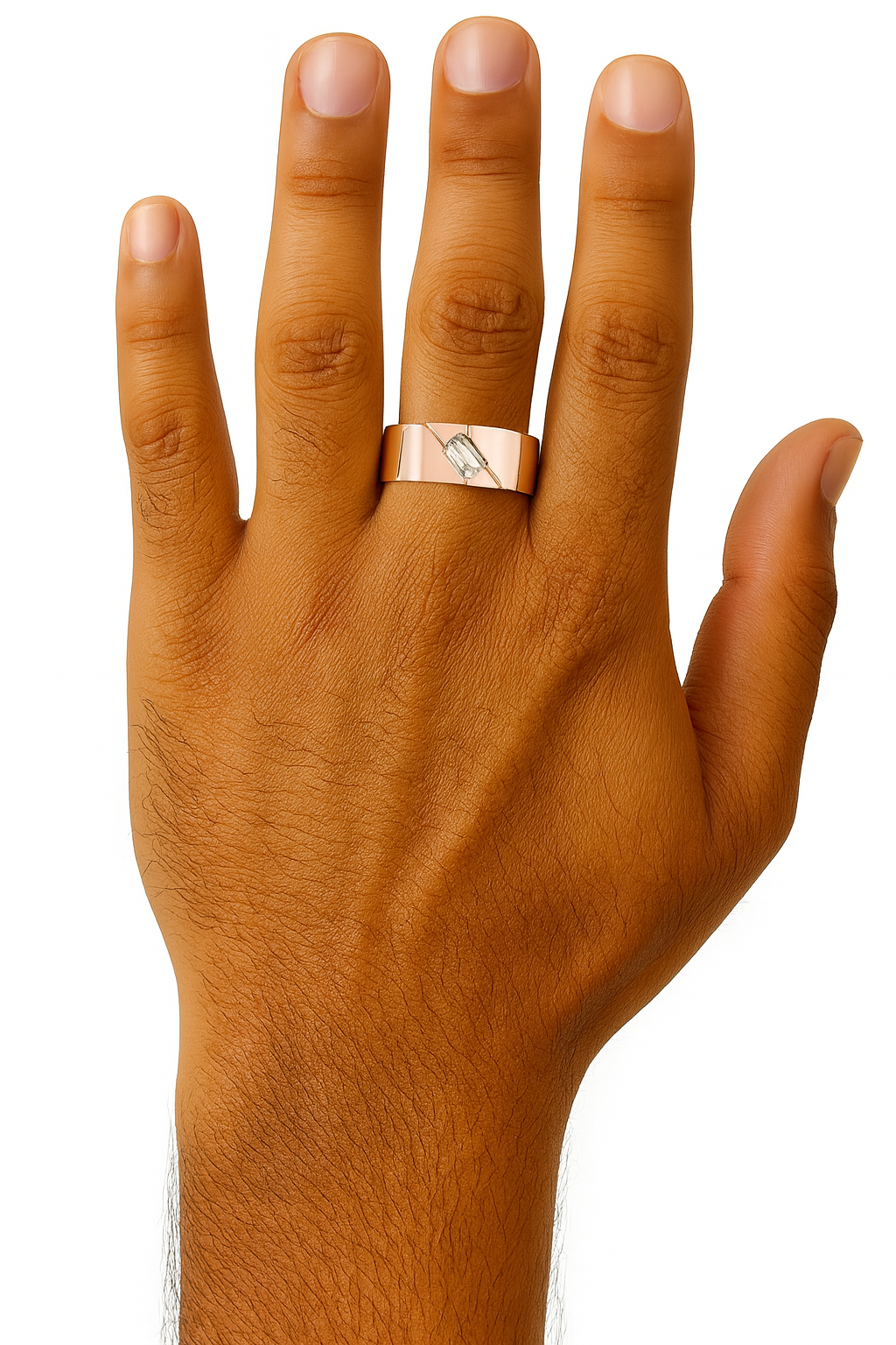 Solstice Emerald Men's Ring