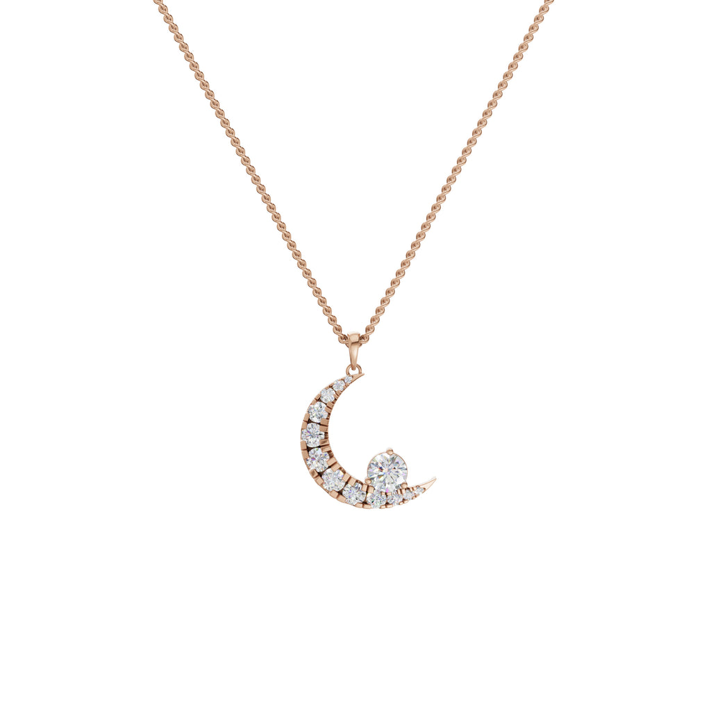 Celestial Crescent Charm