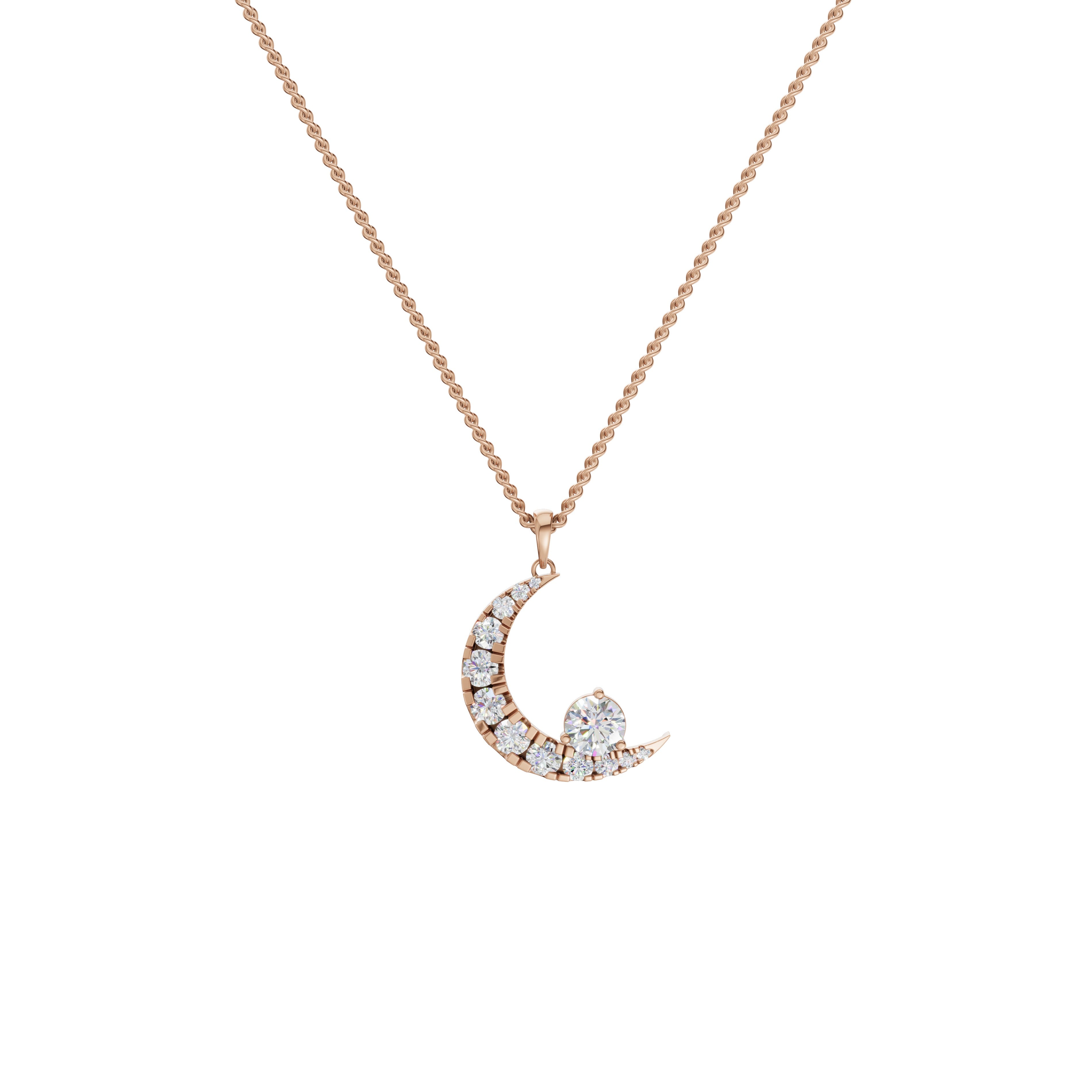 Celestial Crescent Charm
