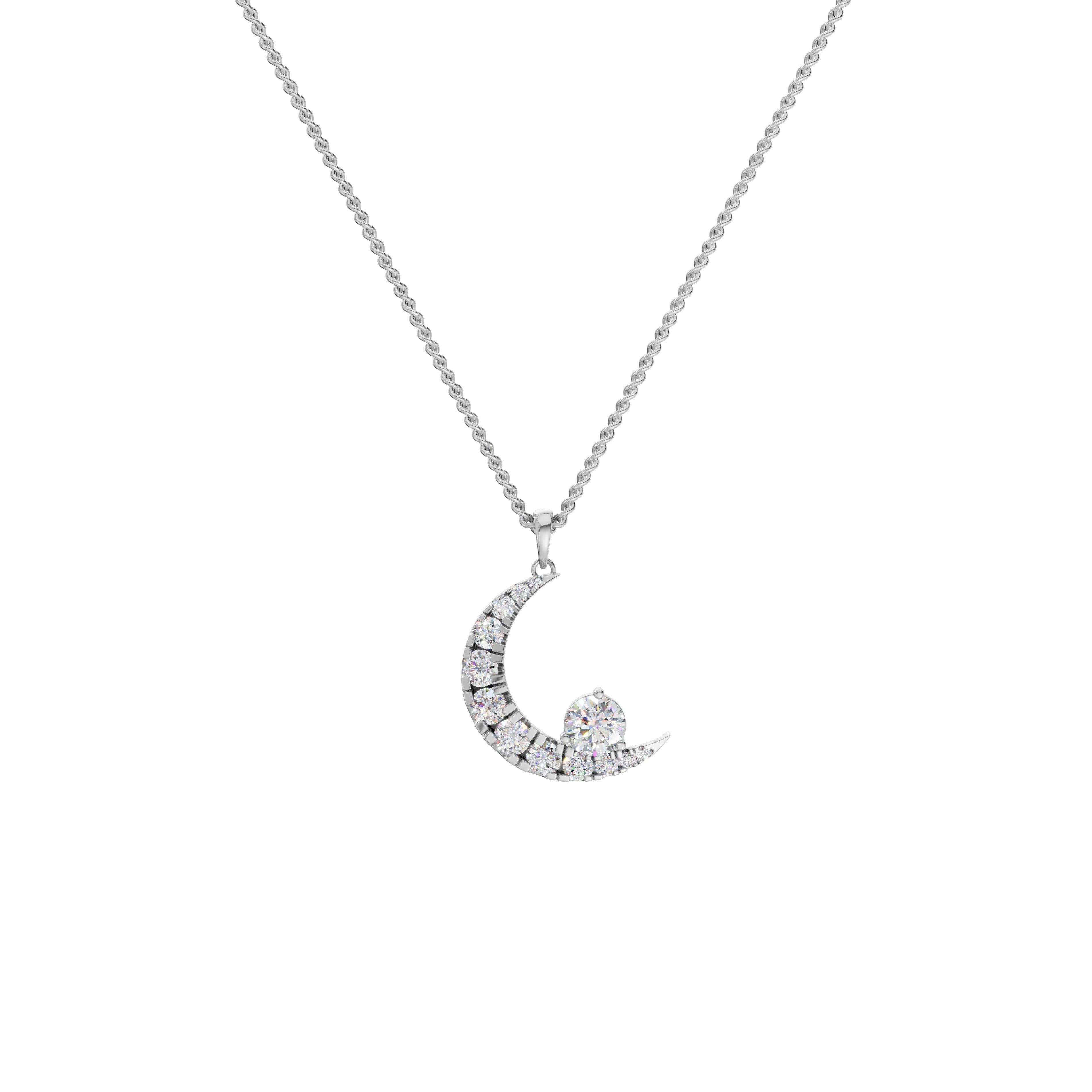 Celestial Crescent Charm