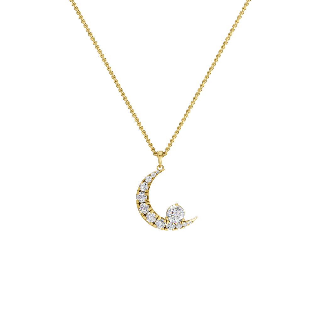 Celestial Crescent Charm