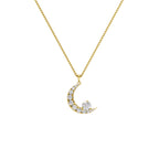 Celestial Crescent Charm