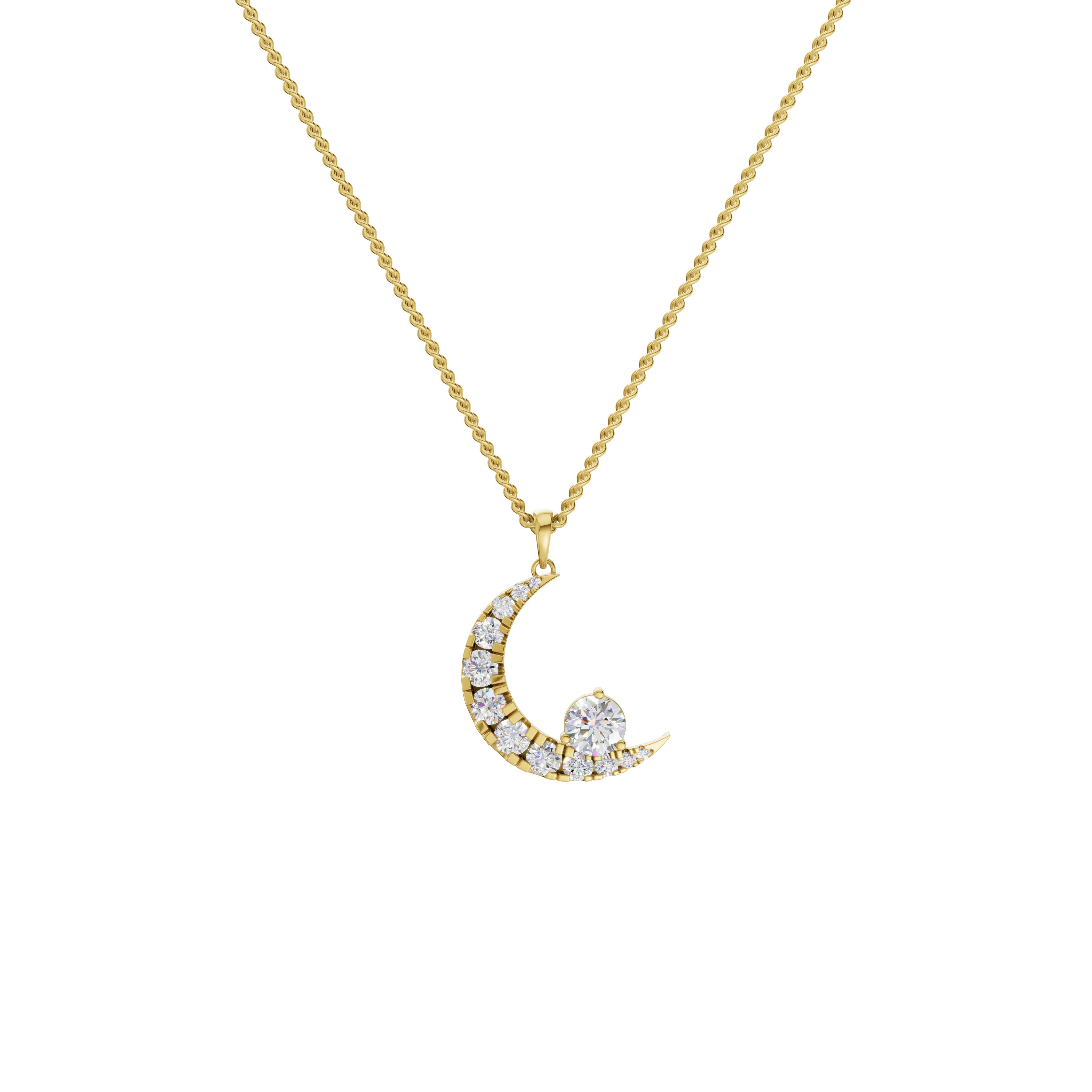 Celestial Crescent Charm