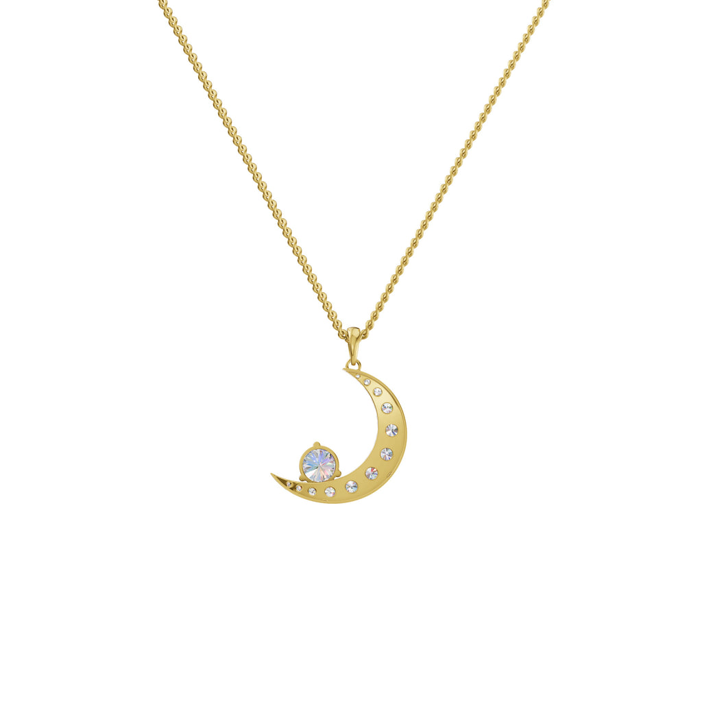 Celestial Crescent Charm