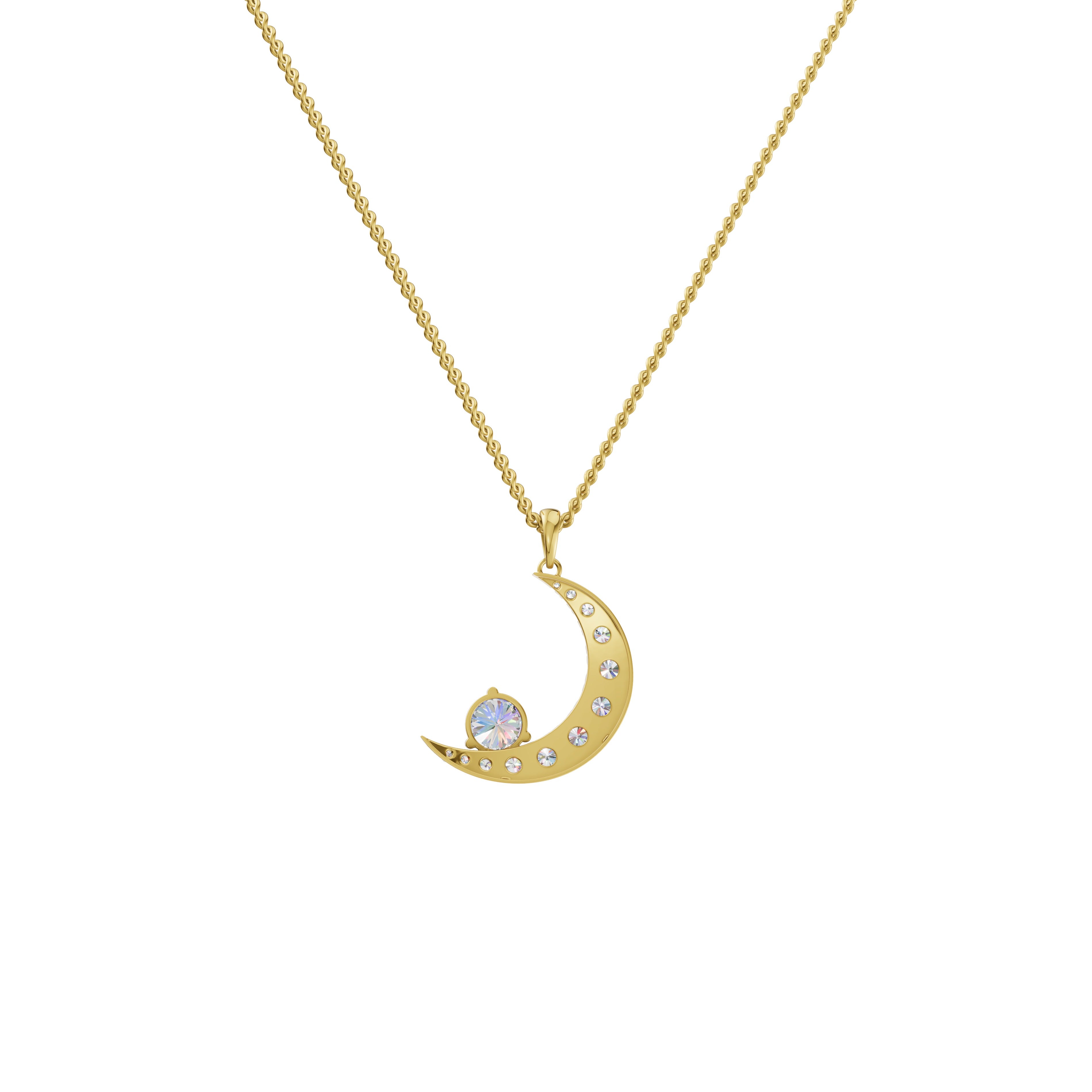 Celestial Crescent Charm