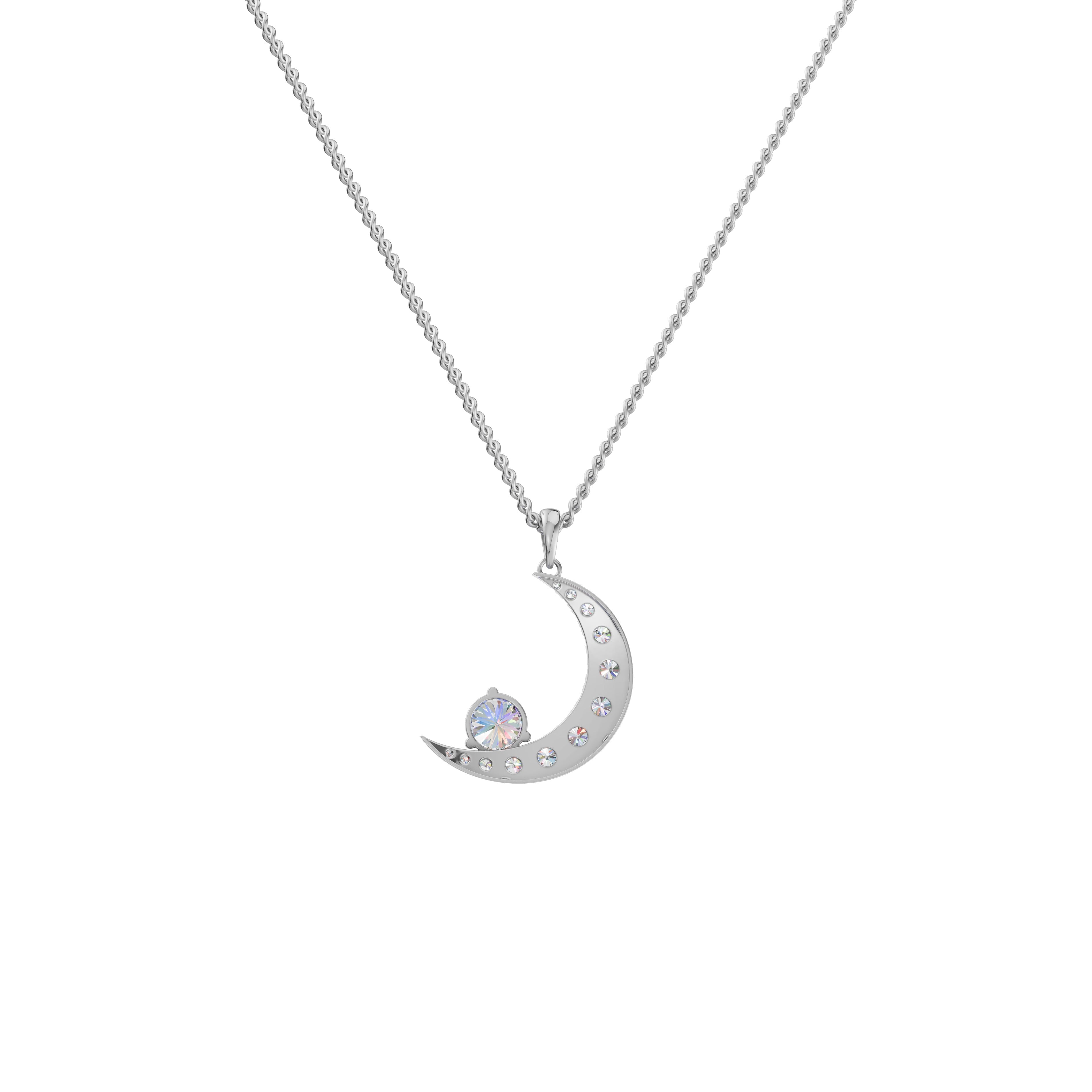 Celestial Crescent Charm