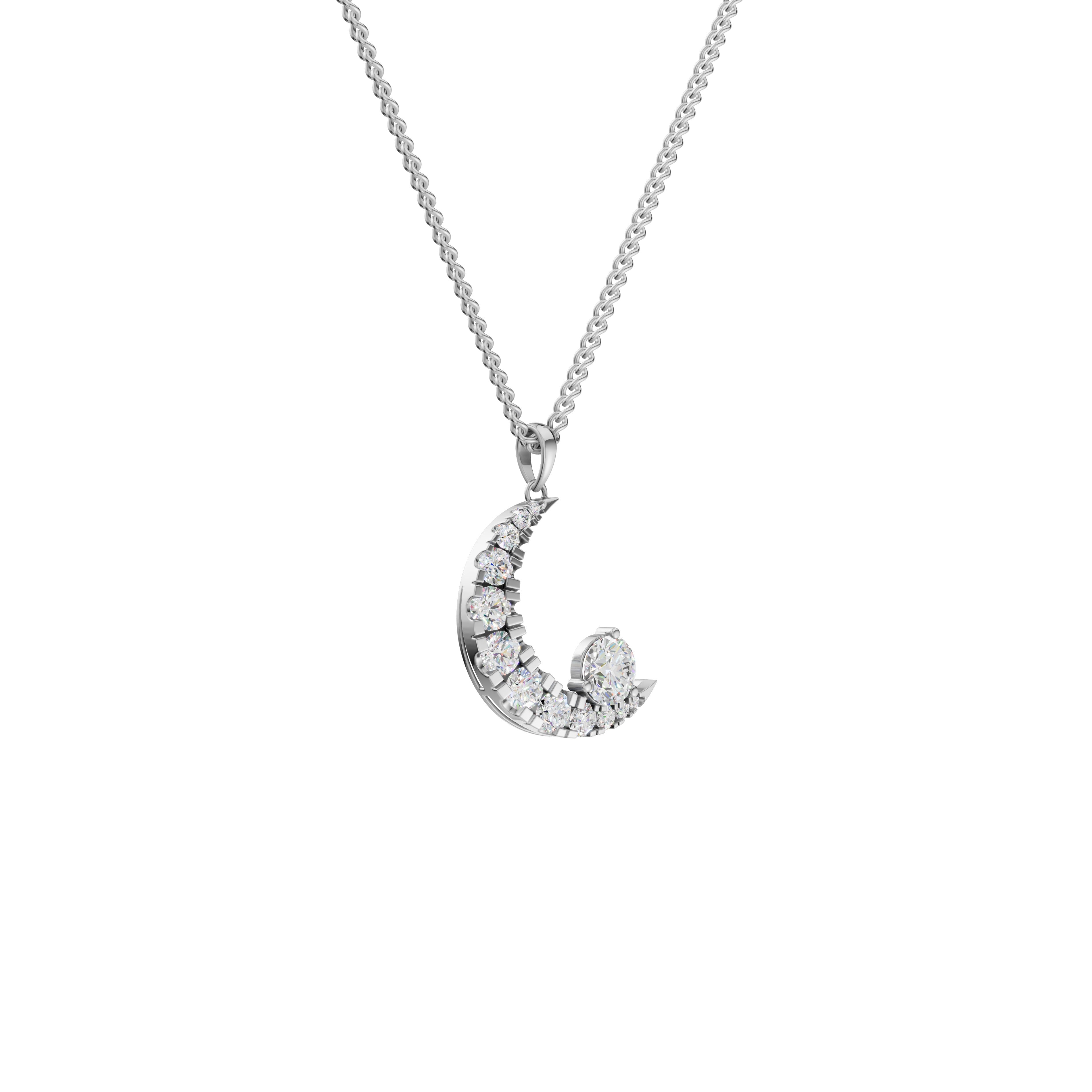 Celestial Crescent Charm