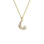 Celestial Crescent Charm