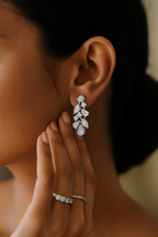 Pear & Marquise Cut Diamond Drops